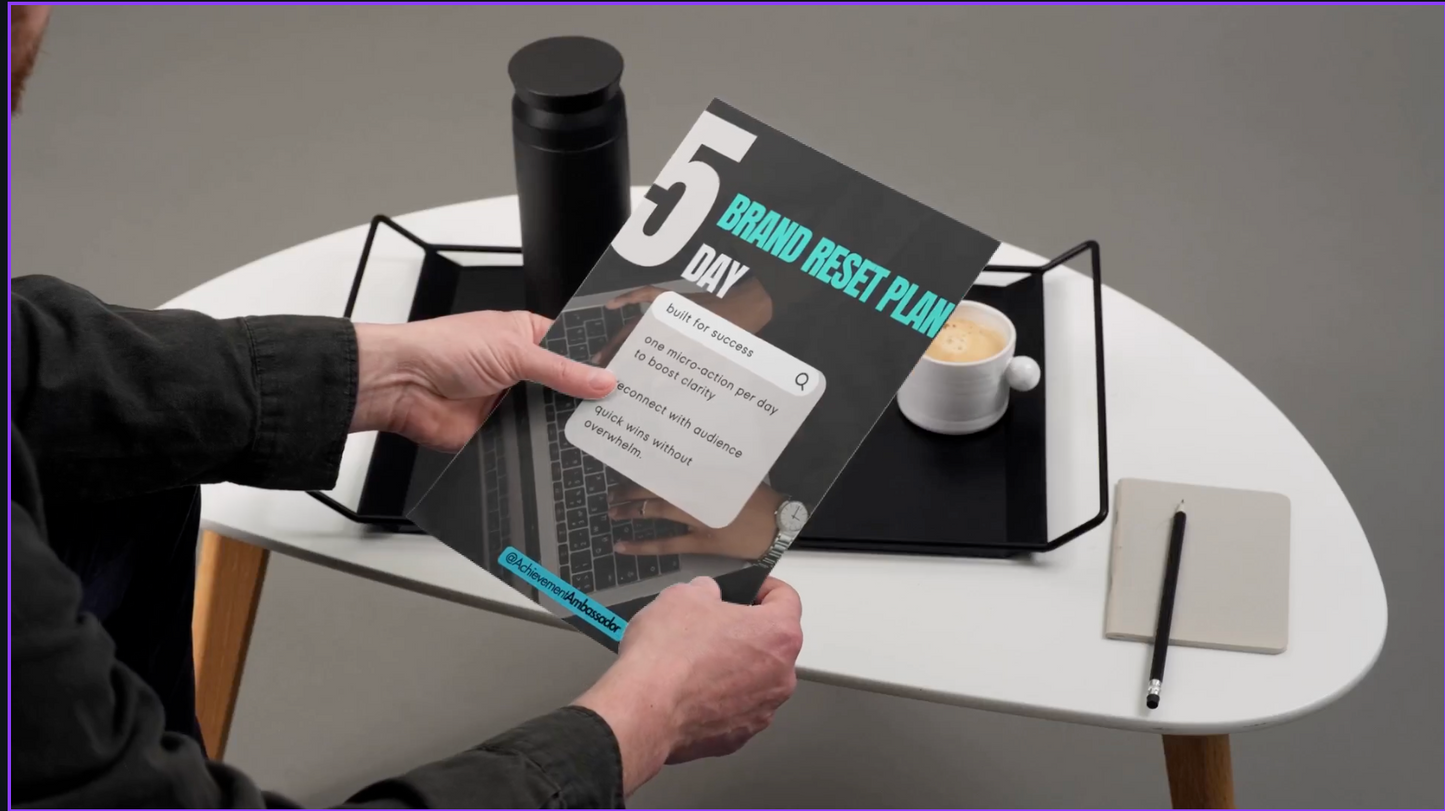 brand reset workbook